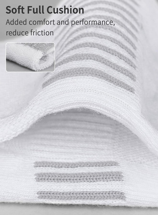 Airacker No Show Socks Womens Athletic Cushioned Low Cut Sports Running Ankle Socks for Women 6 Pairs - Image 3